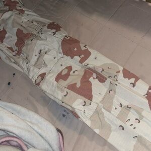 cheetah print cargos